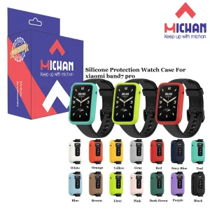کاور میچان مدل Silicone مناسب برای ساعت هوشمند شیائومی Mi Band 7 Pro
