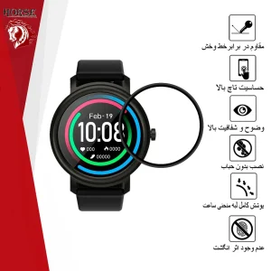 محافظ صفحه نمایش هورس مدل PMMAWH مناسب برای ساعت هوشمند شیائومی Air
