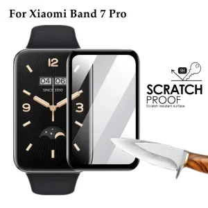 محافظ صفحه نمایش لاین مدل RT007 مناسب برای ساعت هوشمند شیائومی Mi Band 7 Pro بسته سه عددی