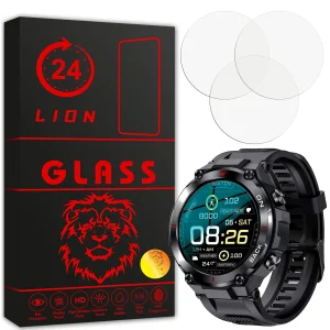 محافظ صفحه نمایش لاین مدل RB007 مناسب برای ساعت هوشمند K37 Amoled Gps بسته سه عددی