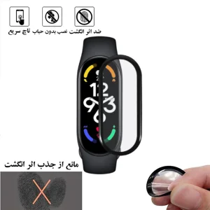 محافظ صفحه نمایش نانو هورس مدل PMMAWH مناسب برای ساعت هوشمند شیائومی Mi Band 8