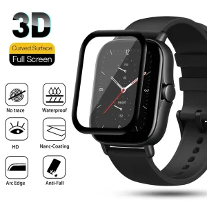 محافظ صفحه نمایش لاین مدل RT007 مناسب برای ساعت هوشمند شیائومی Amazfit GTS 2e بسته دو عددی