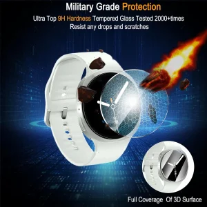 محافظ صفحه نمایش راینو مدل R-Glass مناسب برای ساعت هوشمند سامسونگ Galaxy Watch 8 40mm بسته 2 عددی