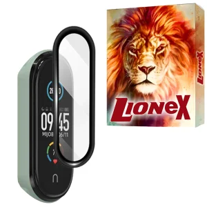 محافظ صفحه نمایش لایونکس مدل LWPM مناسب برای ساعت هوشمند شیائومی Mi Band 6