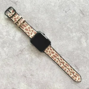 بند آکوآرا مدل Zebra Leather مناسب برای اپل واچ 42 میلیمتری سری 10/11