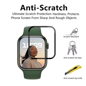 محافظ صفحه نمایش زیرو مدل FlZ-1 مناسب برای اپل واچ Watch Series 7 45mm