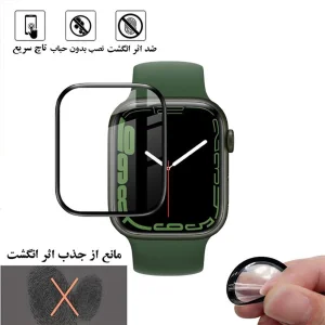 محافظ صفحه نمایش لایونکس مدل PMMAWL مناسب برای اپل واچ Series 9 41 mm