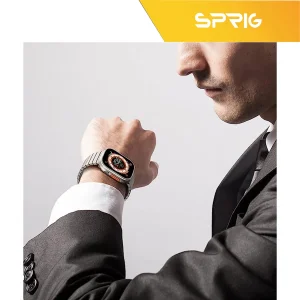 بند اسپریگ مدل Swatch مناسب برای اپل واچ  سایز 42 / 44 /45 / 49 میلی متری