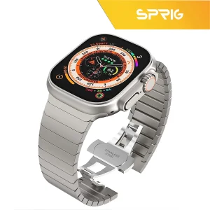 بند اسپریگ مدل Swatch مناسب برای اپل واچ Series 8 Aluminum 45mm / Series 7 Aluminum 45mm