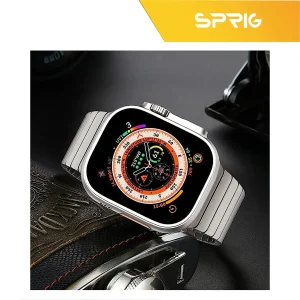 بند اسپریگ مدل Swatch مناسب برای اپل واچ Series 8 Aluminum 45mm / Series 7 Aluminum 45mm