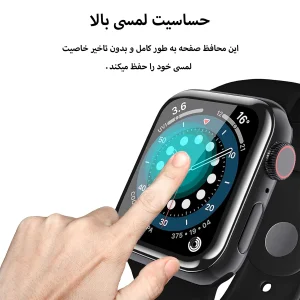 محافظ صفحه نمایش نانو ام‌گلس مدل GLS_Pmma مناسب برای اپل واچ Series 10 42mm