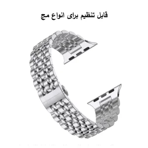 بند زیرو مدل 7Bead ZR مناسب برای اپل واچ سری 1/2/3 سایز 42 میلی متری