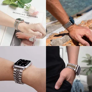 بند آلتیمیت شیلد مدل 5Bead SLV2C مناسب برای اپل واچ 40 میلی متری سری 4/5/6/SE/SE2/SE3