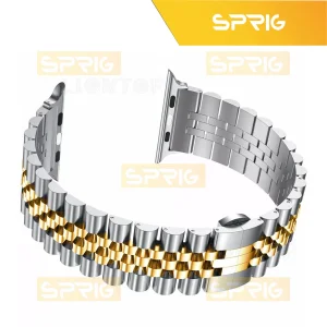 بند اسپریگ مدل 5Bead Dual color مناسب برای اپل واچ سری 3/2/1 سایز 38 میلی متری