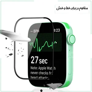 محافظ صفحه نمایش گلس استار مدل PMMAWATCH مناسب برای اپل واچ Series 7 Aluminum / 8 / 9 41mm