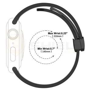 بند آلتیمیت شیلد مدل SIC Mag Defender مناسب برای اپل واچ سری 4/5/6/Se سایز 44mm به همراه کاور