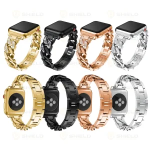 بند آلتیمیت شیلد مدل CTR Diamond مناسب برای اپل واچ 44/45 میلی متری سری 4/5/6/7/SE/SE2/SE3