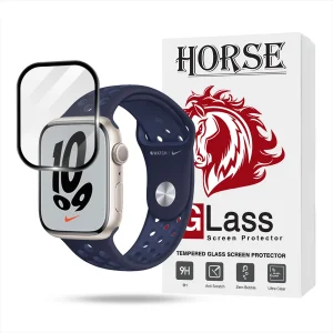 محافظ صفحه نمایش هورس مدل PMMAWH مناسب برای ساعت هوشمند اپل واچ Series 7 / Series 8 / Series 9 45 mm