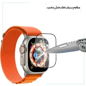 محافظ صفحه نمایش هورس مدل PMMAWH مناسب برای اپل واچ اولترا / اولترا 2 49 میلی متر