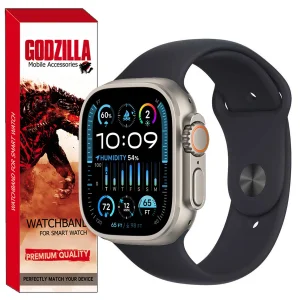 بند گودزیلا مدل SILICONE مناسب برای اپل واچ Ultra 2 49mm