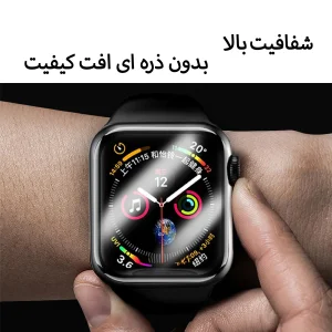 محافظ صفحه نمایش شهر گلس مدل PMMA مناسب برای  اپل واچ Series 6 Aluminum 40mm
