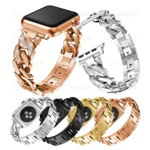 بند آلتیمیت شیلد مدل CTR Diamond مناسب برای اپل واچ 40 میلی متری سری 4/5/6/SE/SE2/SE3