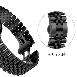 بند ام‌گلس مدل 5Bead MG مناسب برای اپل واچ سری 10 سایز 46 میلی متری