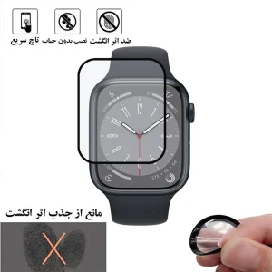 محافظ صفحه نمایش نانو لایونکس مدل PMMAWL مناسب برای اپل واچ Series 8 Aluminum 45mm