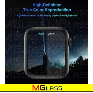 محافظ صفحه نمایش نانو ام‌گلس مدل PMA-MG مناسب برای اپل واچ Series SE 2022 Aluminum Case 40mm / SE 2021 Aluminum Case 40mm / Series 5 40mm / Series 6 40mm / Series 4 40mm