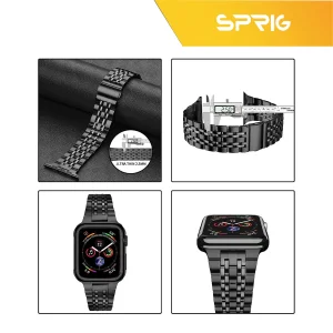 بند اسپریگ مدل RLX مناسب برای اپل واچ Series 7 Aluminum 41mm