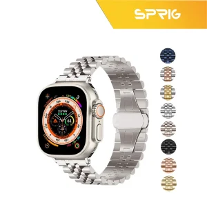 بند اسپریگ مدل RLX مناسب برای اپل واچ Series 7 Aluminum 41mm