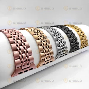 بند آلتیمیت شیلد مدل 7Bead مناسب برای اپل واچ 42 میلی متری سری 10/11