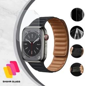محافظ صفحه نمایش نانو شهر گلس مدل MTBWSH مناسب برای اپل واچ Series 8 45 mm