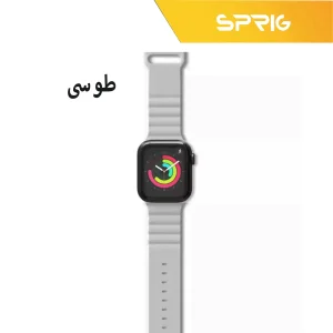 بند اسپریگ مدل Ocean New version مناسب برای اپل واچ 42 / 44 / 45 / 49 میلی متر