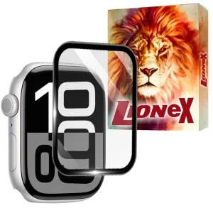 محافظ صفحه نمایش لایونکس مدل LWPM مناسب برای اپل واچ Watch Series 10 42 mm
