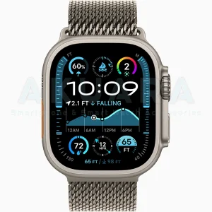 بند آکوآرا مدل Milanese Elite مناسب برای ساعت هوشمند اپل واچ Ultra / Ultra 2 49mm