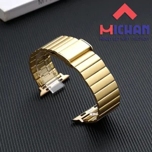 بند میچان مدل Stainless REC  مناسب برای اپل واچ سری 1/2/3/4/5/6/7/8/9/10/SE/ULTRA سایز 44/45/46/49 میلی متری