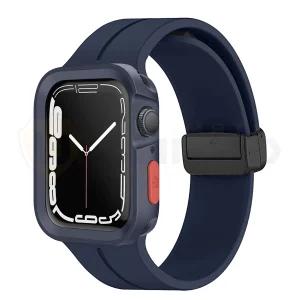 بند آلتیمیت شیلد مدل SIC Mag Defender مناسب برای اپل واچ سری 7/8 سایز 41mm به همراه کاور
