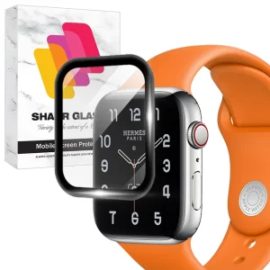محافظ صفحه نمایش شهر گلس مدل SWPM مناسب برای اپل واچ Watch Series 4 / Series 5 / Series 6 44 mm