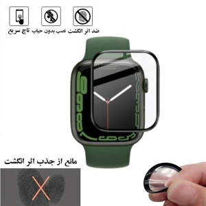 محافظ صفحه نمایش نانو شهر گلس مدل PMSR مناسب برای اپل واچ Series 8 41mm