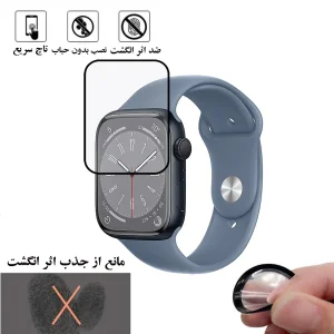 محافظ صفحه نمایش نانو هورس مدل PMMAWH مناسب برای اپل واچ Series 8 Aluminum 45 mm