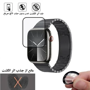 محافظ صفحه نمایش نانو هورس مدل PMMAWH مناسب برای اپل واچ Series 9 45 mm