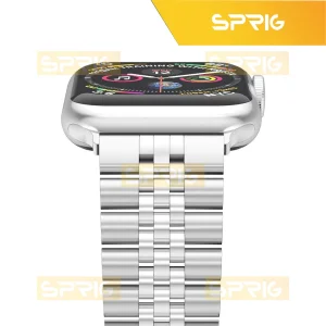 بند اسپریگ مدل 5Bead Dual color مناسب برای اپل واچ Series 7 Aluminum 41mm / Series 8 Aluminum 41mm / Series 9 Aluminum 41mm