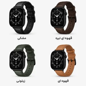 بند اسپریگ مدل Leather Classy مناسب برای اپل واچ 42 میلی متری سری 10/11