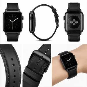 بند اسپریگ مدل Leather Classy مناسب برای اپل واچ 42 میلی متری سری 10/11
