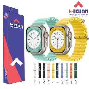 بند میچان مدل Ocean2 مناسب برای اپل واچ سری SE 44 میلی متری