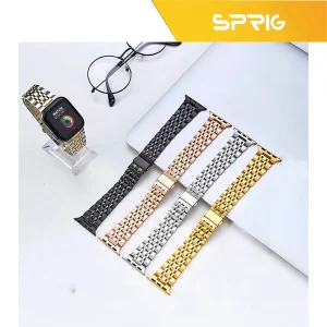 بند اسپریگ مدل 7Bid SLV مناسب برای اپل واچ 42 / 44 / 45 / 49 میلی متر