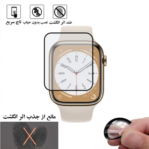 محافظ صفحه نمایش نانو لایونکس مدل PMMAWL مناسب برای اپل واچ Series 8 Aluminum 41mm
