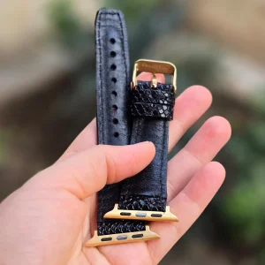 بند صنایع چرم پیری مدل PL24G مناسب برای اپل واچ 42/44/45/49 میلی متری تمام سری ها