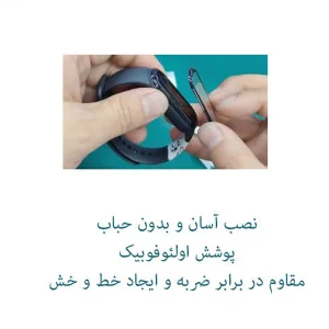 محافظ صفحه نمایش ام گلس مدل PMMA-01 مناسب برای اپل واچ Series 7 45mm